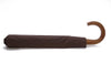 Fox Umbrellas TEL1 Telescopic Umbrella with Brown Maple Crook Handle
