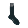Bresciani Calf Length Cotton Socks in Solid Colours