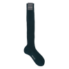 Bresciani Knee Length Cotton Socks in Solid Colours