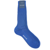 Bresciani Calf Length Cotton Socks in Solid Colours
