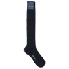 Bresciani Knee Length Cotton Socks in Solid Colours