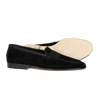 Edward Green Polperro in Unlined Black Baby Calf Suede