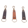 Makr Key Chain with Snap Hook in Cordovan Leather