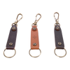 Makr Key Chain with Snap Hook in Cordovan Leather
