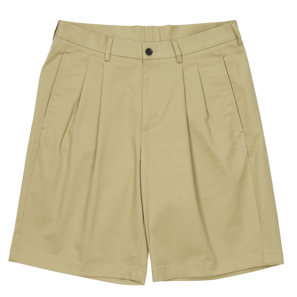 P. Johnson Chino Shorts in Caramel Cotton Twill