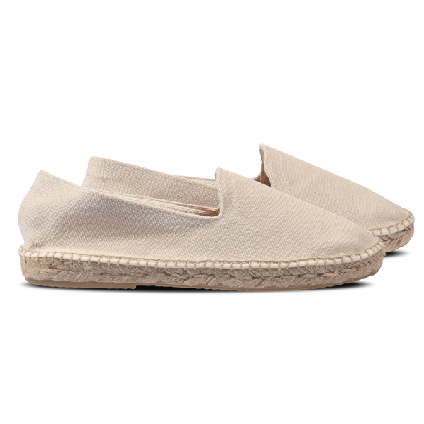 P. Johnson Espadrilles in Cream Canvas
