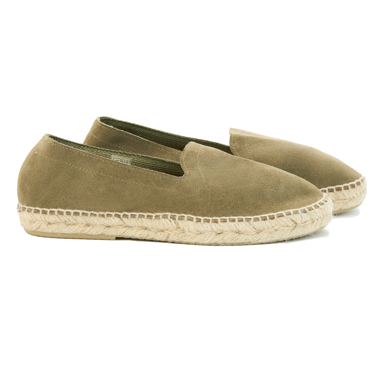 P. Johnson Espadrilles in Olive Suede