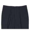Ring Jacket Suit 301A-S186 in Navy 3-Ply Plain Weave Wool