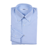 WJ & Co. Shirt in Blue Pinpoint Oxford with Button Down Collar